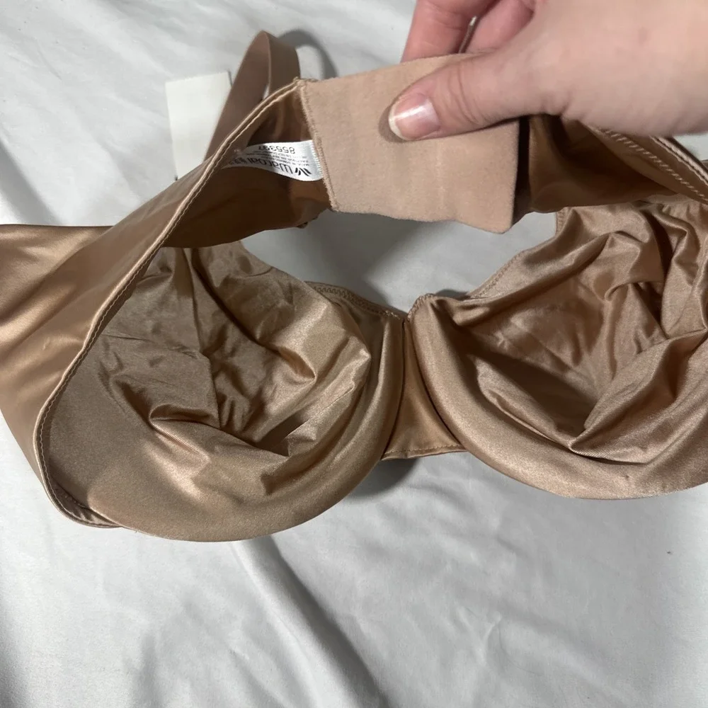 NWT $65 Wacoal [ 38G US ] Inner Sheen Underwire Bra in Roebuck Tan #T2016‎